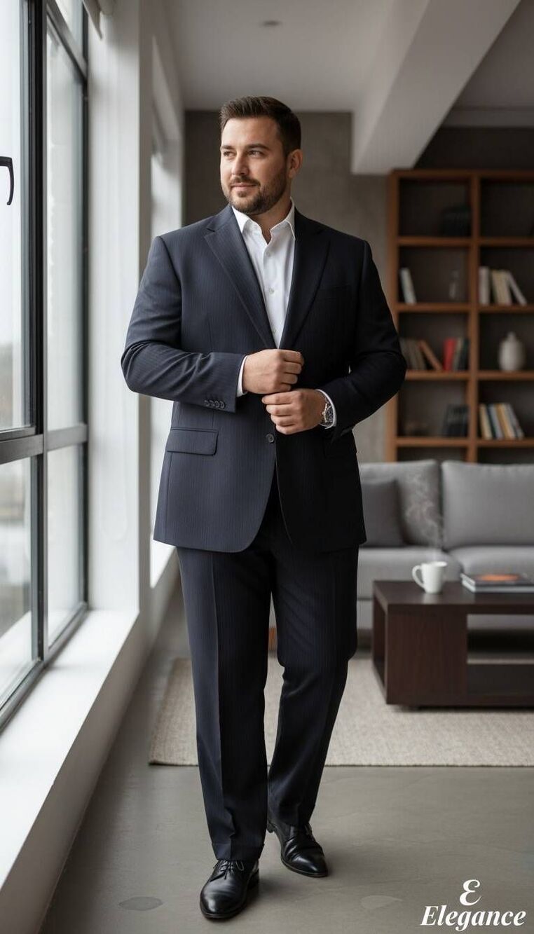 Joseph &Feiss pinstripe suit